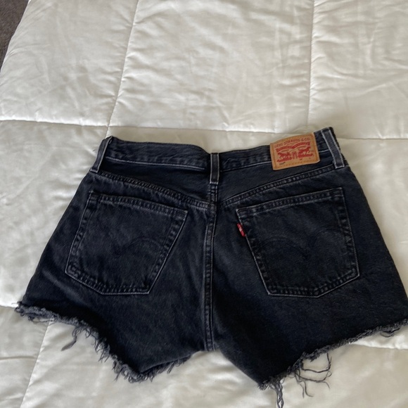 Black Levi Shorts - Picture 1 of 4